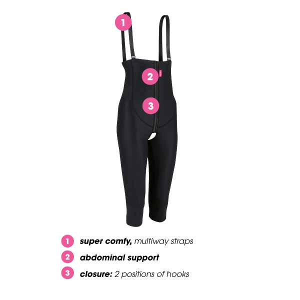 Gaine pour liposuccion de l’abdomen jusqu’à sous les genoux | Revée® – Image 3