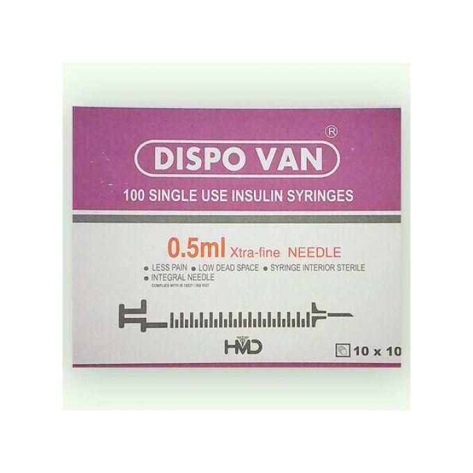 SERINGUE DISPOVAN 0,5ML