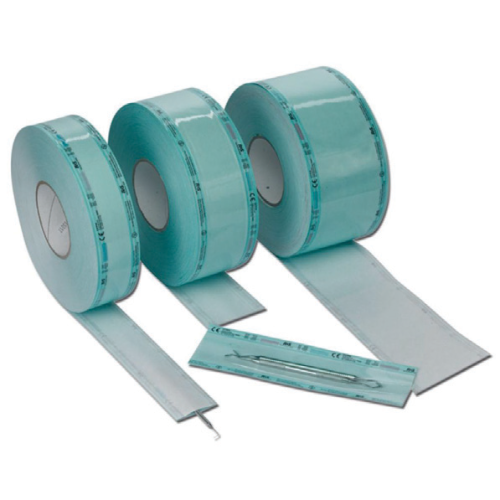 ROULEAUX DE STERILISATION VERT 200X200 MM