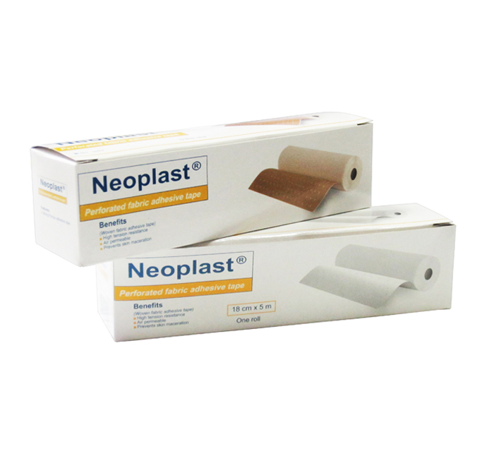 SPARADRAP PERFORE SILKPLAST  5M X 18 CM  BLANCHE