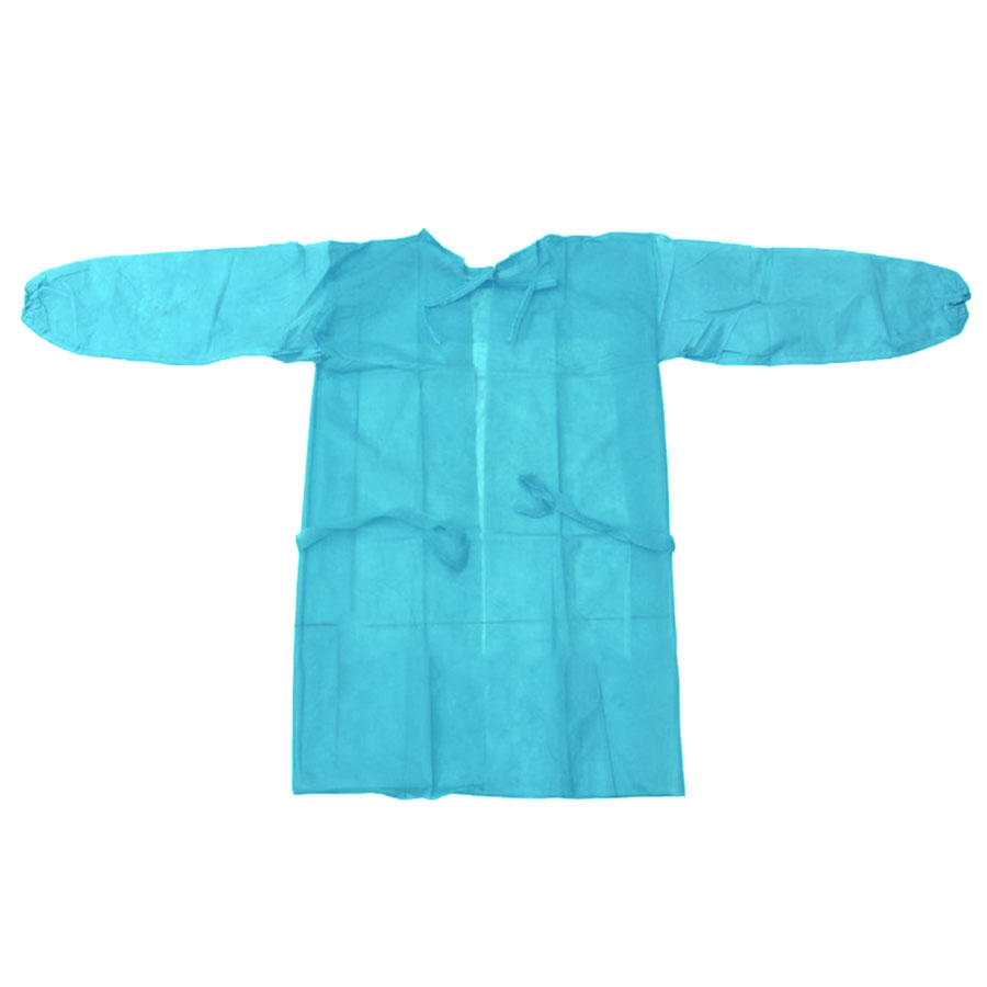 CASAQUE NON STERILE AVEC MANCHETTE 10PCS