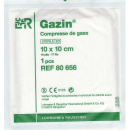 GAZE STERILE CHURIRGICALE 10x10 / S.10 /C.80