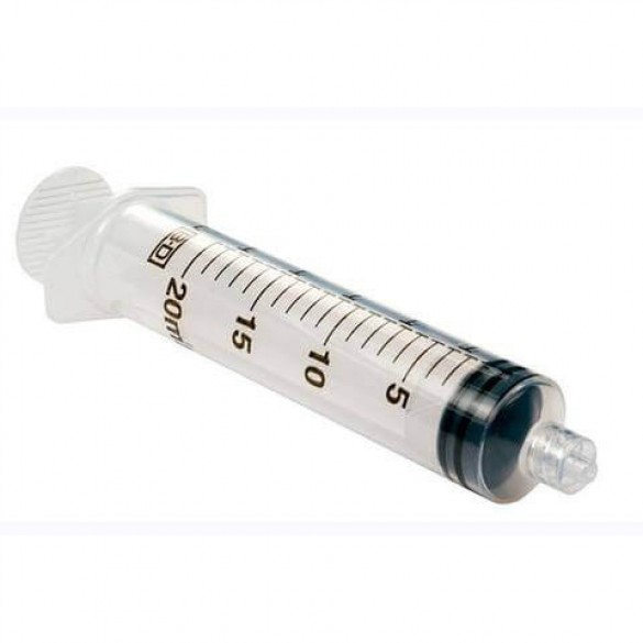 SERINGUE BD 20 ML LUER LOCK